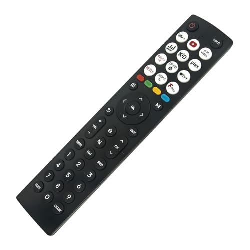 AULCMEET EN2N36H Replacement Remote Control Fit For Hisense TV Hisense U8H QLED Smart LED TV ERF6B64H ERF3B86H 32A4KTUK 32A5KQTUK 32E4KTUK 40A4KTUK 40A5KQTUK 40E4KTUK 65U7HQTUK 55U7HQTUK 55A85HTUK - Image 3