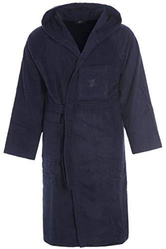 Maxfort Peignoir éponge 100% coton à capuche grande taille homme femme surdimensionné grande...
