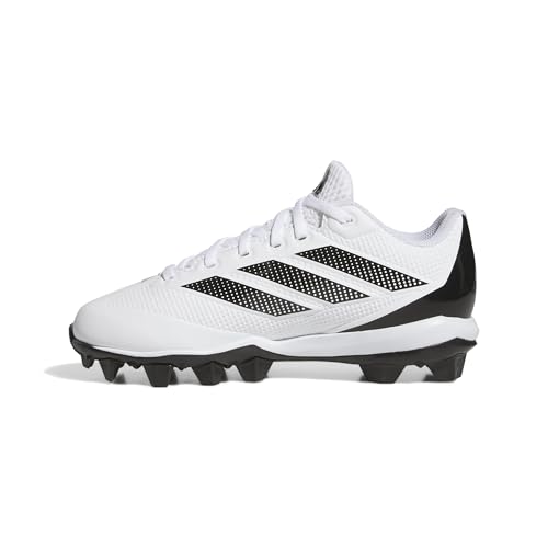 adidas Boys Adizero Impact 2.0 Molded Baseball White/Black/Black 4