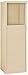 Salsbury Industries 3904S-SAN Free-Standing Enclosure for 3704 Single Col, Sandstone