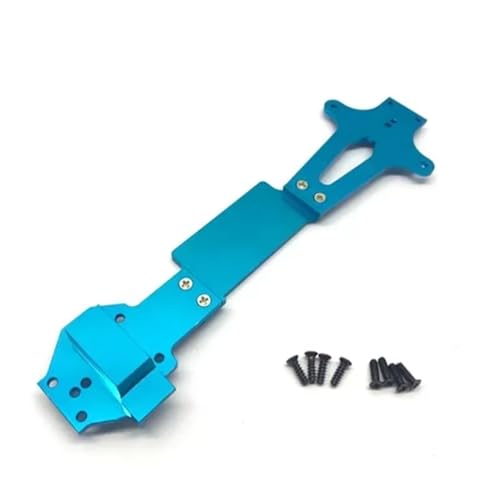 MGHGFYTAS RC Car Accessories Compatible With WLtoys 144001 RC Car Upgrade Modification Spare Parts Accessories Metal Second Floor Board 144001-1259(Blue)