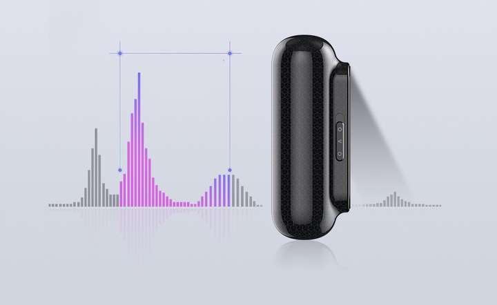 Cyfrowy dyktafon Q77 | przenośny dyktafon USB 32GB z magnesem | rejestrator dźwięku z aktywacją głosu, HD 192kbps, bateria 3000mAh, do 500 godzin nagrywania
