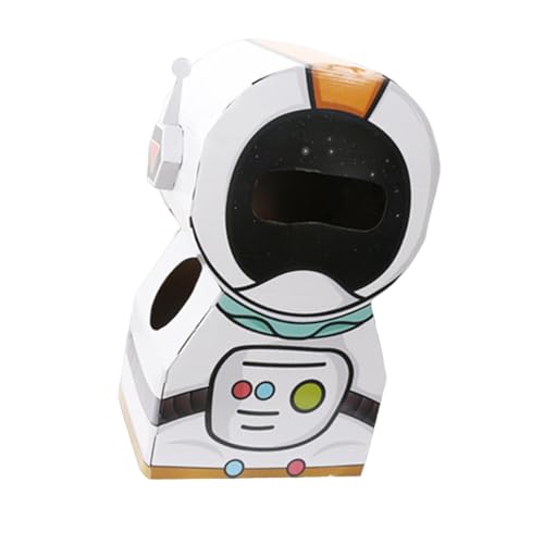 Amagogo Ensemble de Fusée en Carton pour Enfants, Modèle D'astronaute, Astronaute