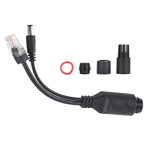Adaptador Pasivo Poe de 24V Divisor Adaptador de Energía Ethernet para Cámara de Red Compatible con Varios Dispositivos de Red Como Cámaras de Seguridad IP y Puntos de Acceso Inalámbricos