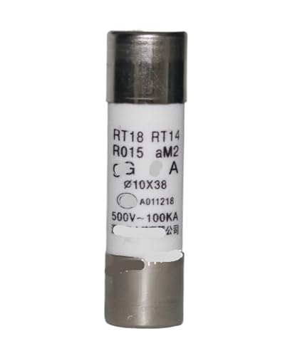 Fusible R015 10x38 500V cartouche céramique 32A pour sectionneur DIN