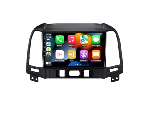Pantalla 2K para Hyundai Santa Fe 2006-2012 con Carplay y Android 15