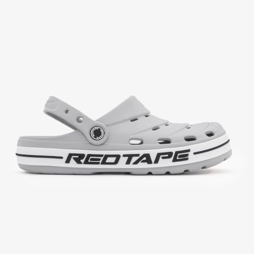 Image of Red Tape Slider Clogs for Men for Everyday Comfort| Casual Pool Sliders.