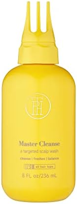 TPH BY TARAJI Master Cleanse Scalp Treatment Wash Hair Rinse For Buildup | With Tea Tree Oil, Eucalyptus Oil, and Witch Hazel Water | Vegan, Sulfate & Cruelty-Free | For Women & Men, 8 fl. oz