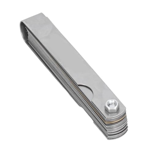 Calibrador de galgas calibradoras VARNOK en acero inoxidable para medición de grosor y ajuste de ensamblajes miniatura 5