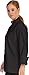 Hey Chef Unisex Muncy Top - Long Sleeve Classic 10 Button Chef Coat, Black, X-Small