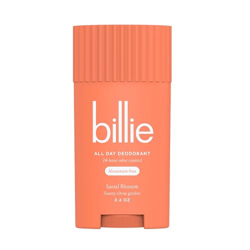 Billie All Day Deodorant for Women, Aluminum Free, Santal Blossom, 2.5 Oz