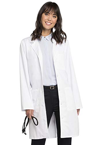 Cherokee Men's Ww Premium 38 Inch Unisex Lab Coat, White, Medium