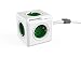 Produktbild Allocacoc 1306GN/DEEXPC PowerCube Extended, 5X Steckdose und Verteiler, 230V Schuko weiß/grün 8718444085539