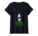 Photo Gallery donna artsy cat van gogh cat design per un amante dell arte di van gogh maglietta con collo a v Photo Gallery donna artsy cat van gogh cat design per un amante dell arte di van gogh maglietta con collo a v