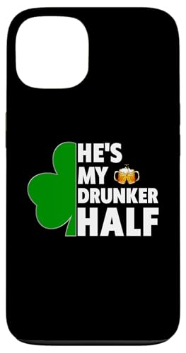 He's My Drunker Half Couples ���p�g���b�N�f�[ �}�b�`���O �X�}�z�P�[�X iPhone 13 �p
