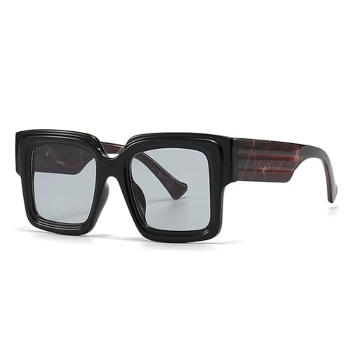 Lunettes de soleil oversize femmes et hommes rétro pour un look tendance coloré