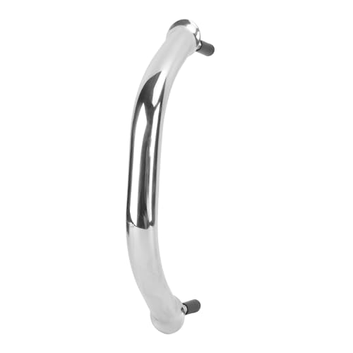 Barra de Apoio para Barco 9 Polegadas Polido 304 Aço Inoxidável Corrimão Marinho para Iate