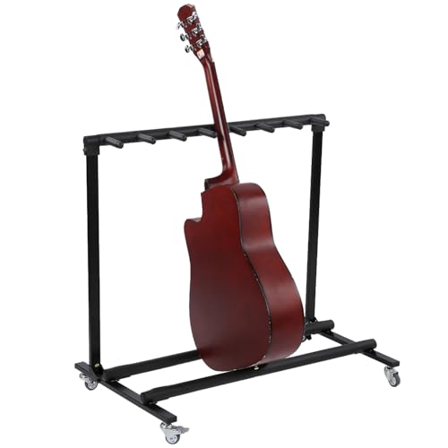 Support de guitare multiple pliable pour éviter les chutes d'instruments