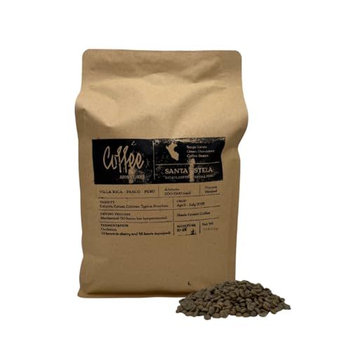 Coffee Adventures Green Unroasted Coffee Beans From Peru - Finca