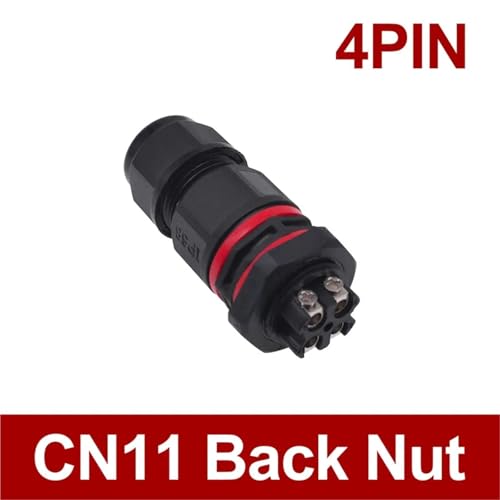 Conector IP68 de 4 pines para evitar filtraciones de agua en paneles de 30A 2