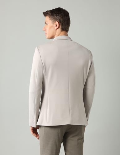 Image of Arrow Knitted Blazer for Men - Slim Fit, Button Closure Casual Blazer for Men