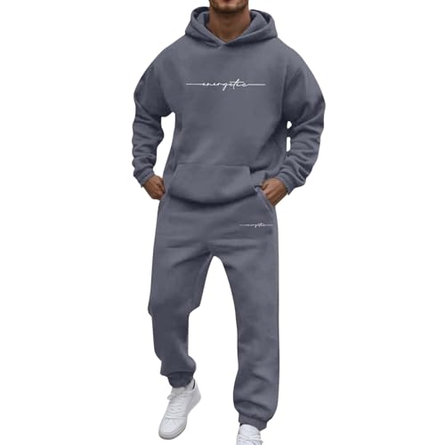 Conjunto de ropa interior para hombres 54 Trajes de hombre, elegante conjunto de chándal con estampado para el uso diario informal. Cómodo y versátil para el invierno. Ideal para combinar con