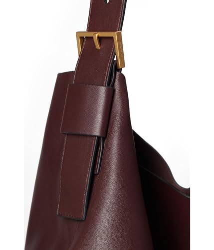 Image of AllSaints Asha Shoulder Bag Dark Red W400XC One Size