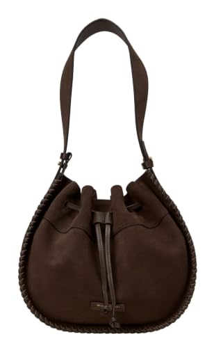 Sac à épaule Marc O'Polo Aadina en marron foncé, la maroquinerie intemporelle