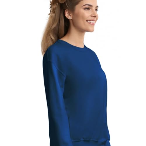 Sweatshirts for Men Women Adult Pullover Sweater, Crewneck Fleece Regular Moisture Wicking4