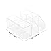 Eyelash Beauty Organizer, Acrylic Eyelash Grafting Tool Storage Beauty Tool W/Tweezers Holder Display Boxes for Home Eyelash Salon (Transparent)