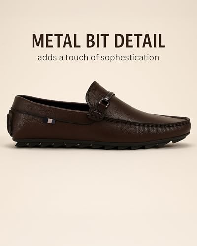 Image of Kraasa Men Premium Causal Loafers | Driving Loafers | Lighweight Slip-On's | Soft Cushioned Insole | Super Flexible, Comfortable for Men