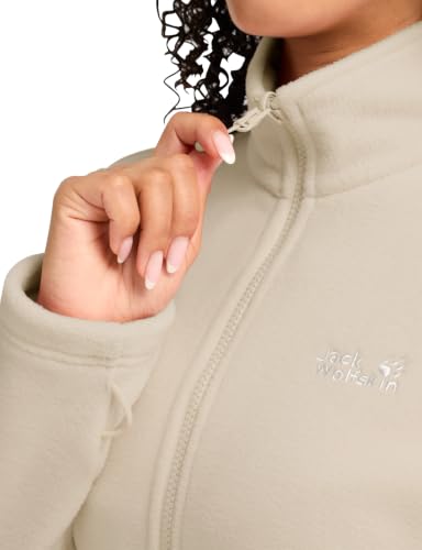 Chaqueta polar mujer cálida Jack Wolfskin Taunus con cremallera 6