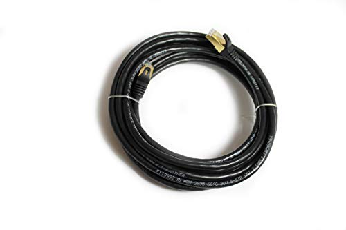 Nexhi STP-7000 CAT-7 Shielded 10 Gigabit 600MHz Ethernet Cable, Faster Than Cat5e/Cat5/Cat6 Network, Round Cat7 High Speed LAN Wire with Rj45 for Router and Modem