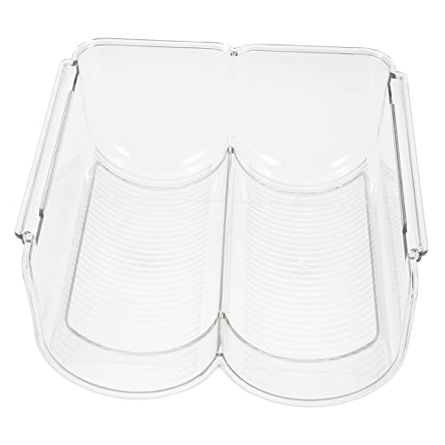 Soporte para botellas apilable de acrílico PRETYZOOM 2 piezas miniatura 1