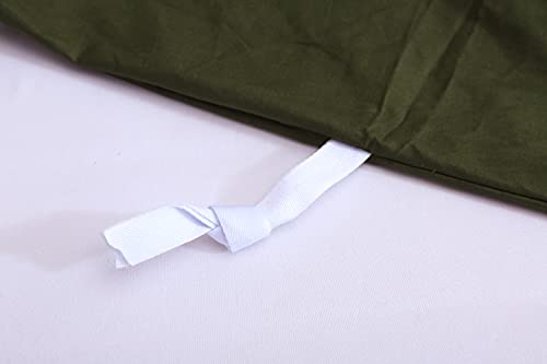 Image of F.Y.Dreams Weighted Blanket Duvet Cover 60x80 inches with 8 Ties,Zipper on Long Side /100% Cotton, Amy Green /Just Duvet Cover
