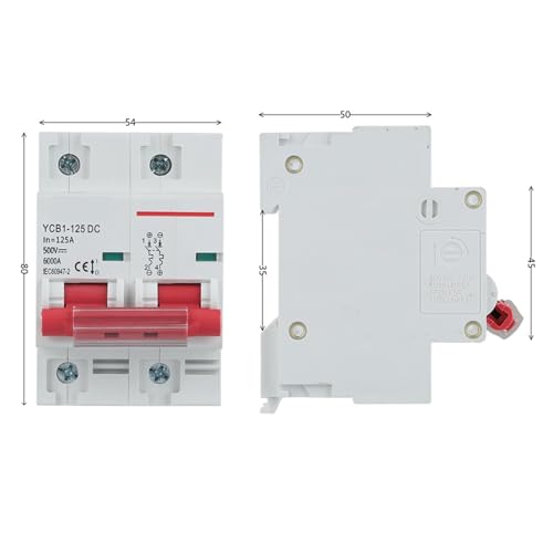 MCB DC 500V 100A CNC disjoncteur contre les courts-circuits de lignes électriques continues - 4