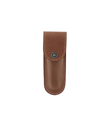 13813 Etui « S100 », Cuir « Pérou », Port Horizontal/Vertical pour Couteaux de 13 cm de Manche.