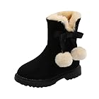 Kinder Winterschuhe Mädchen Warm Unisex Kinderschuhe Übergangsschuhe Winter Weite W Schneestiefel Wasserdicht Elefanten Winterstiefel Stiefel Gefüttert Lammfell Winterboots