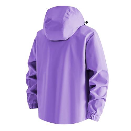Cortavientos running de mujer impermeable y plegable con capucha 5