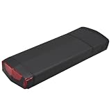 Ebike Batteria 36V 10.4Ah 13Ah 15Ah 17Ah con Caricabatterie Batterie da Bicicletta Elettrica Protezione BMS per 150W 200W 500W Biciclette Elettrico Motore Con Fanale Posteriore XT90,36V 13Ah