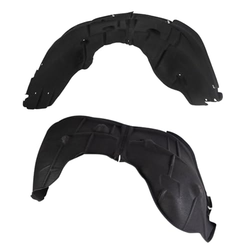 Image of TRQ Front Driver and Passenger Side Inner Fender Liner Set 2 Piece for 2019-22 Chevrolet Silverado 1500 2022 Silverado 1500 LTD