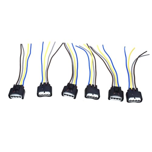 Compatible With For HS250h 2010 2011 2012 �Ԃ̓_�΃R�C�����X�R�l�N�^�v���O�n�[�l�X�P�[�u���A�N�Z�T���[ 90980-11885 �z���n�[�l�X�R�l�N�^(6 piece)