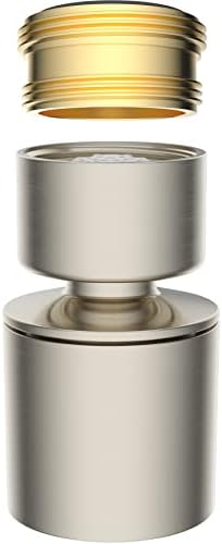 Snapklik.co : Swivel Faucet AeratorHeavy, Dual-function 2-Flow Sprayer