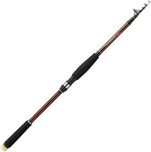 Canne à Pêche Téléscopique Daiwa Crossfire 24 T Sl - 2,4m - Lancer 15-60g - Pour Carnassiers