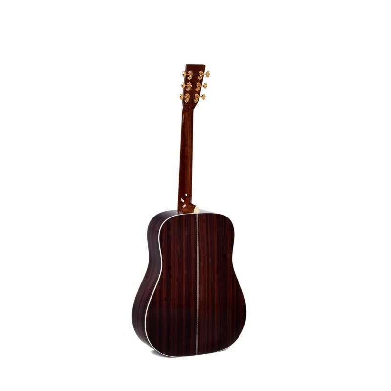 Sigma DT-42 – Guitare acoustique Dreadnought – Naturel brillant (+ étui) - Les Beatles, Paul McCartney, John Lennon, RIngo Starr, George Harrison Sigma DT-42 - Guitare acoustique Dreadnought - Naturel brillant (+ étui) – Image 3