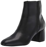 Chinese Laundry Women's DAVINNA Ankle Boot, Black Smooth, 8.5 M US