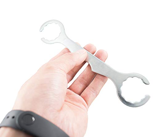 Beer Faucet Wrench, Stainless Steel Superior Tool Multi-Function Spanner Wrench For Tap Beer Tower Coupler Multi-Use Faucet Key Tool Removal, 1Pcs Sliver #TOP5