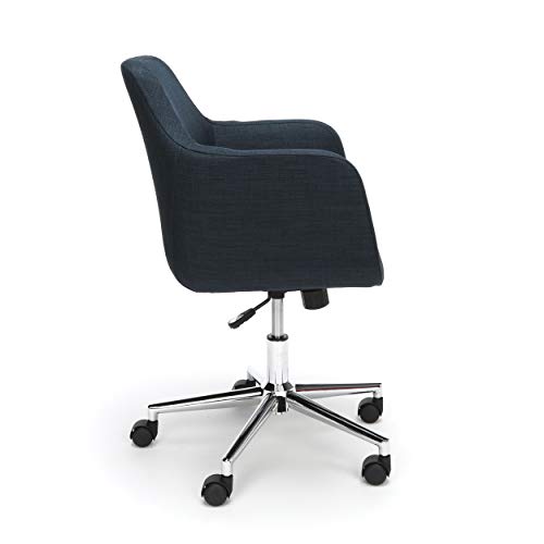 Ofm Ess Collection Upholstered Home Office Desk Chair, Blue #TOP7