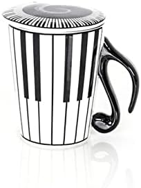 MUSIC SALES MUG PIANO MOTIV WITH LID Mugs & cooking items