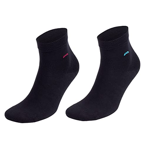 Image of BAMBOOVEN Ankle Socks for Men Women 6 Pack Thin Bamboo Rayon Low Cut Socks